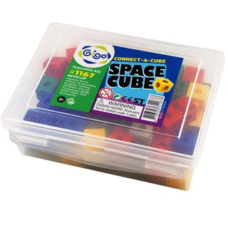 Hộp Gigo toys Xếp hình không gian 3D 88 miếng ghép nhiều màu 1167R