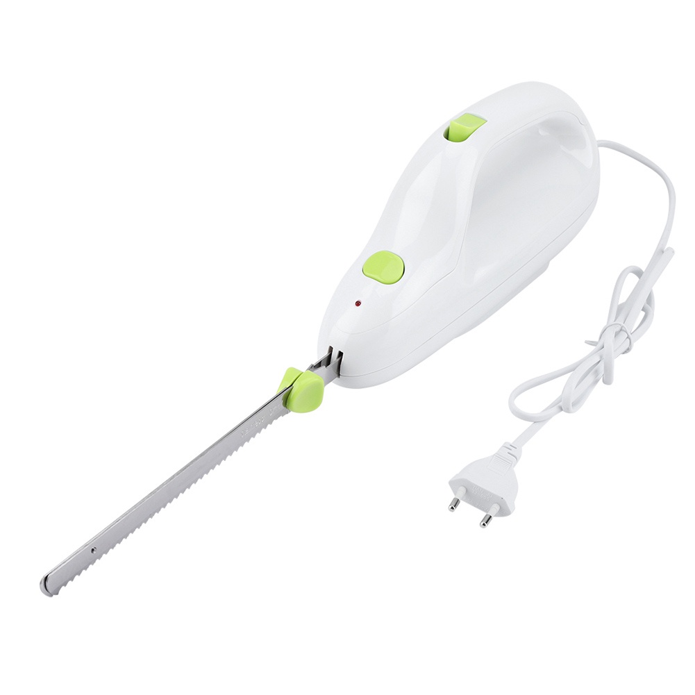 🌈Dao cắt bánh mì chạy điện bằng thép không gỉ 220-240v thiết kế lưỡi răng cưa tiện dụng cho nhà bếp