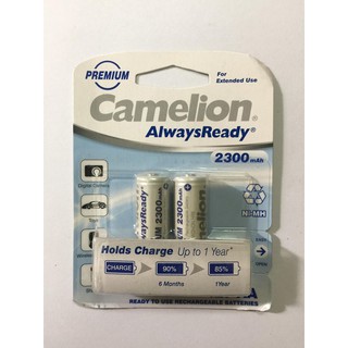Pin sạc AA Camelion 2300 mAh vỉ 2 viên