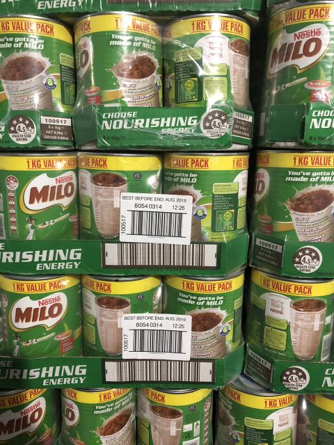 Combo Sữa Milo Úc và A2 nguyên kem