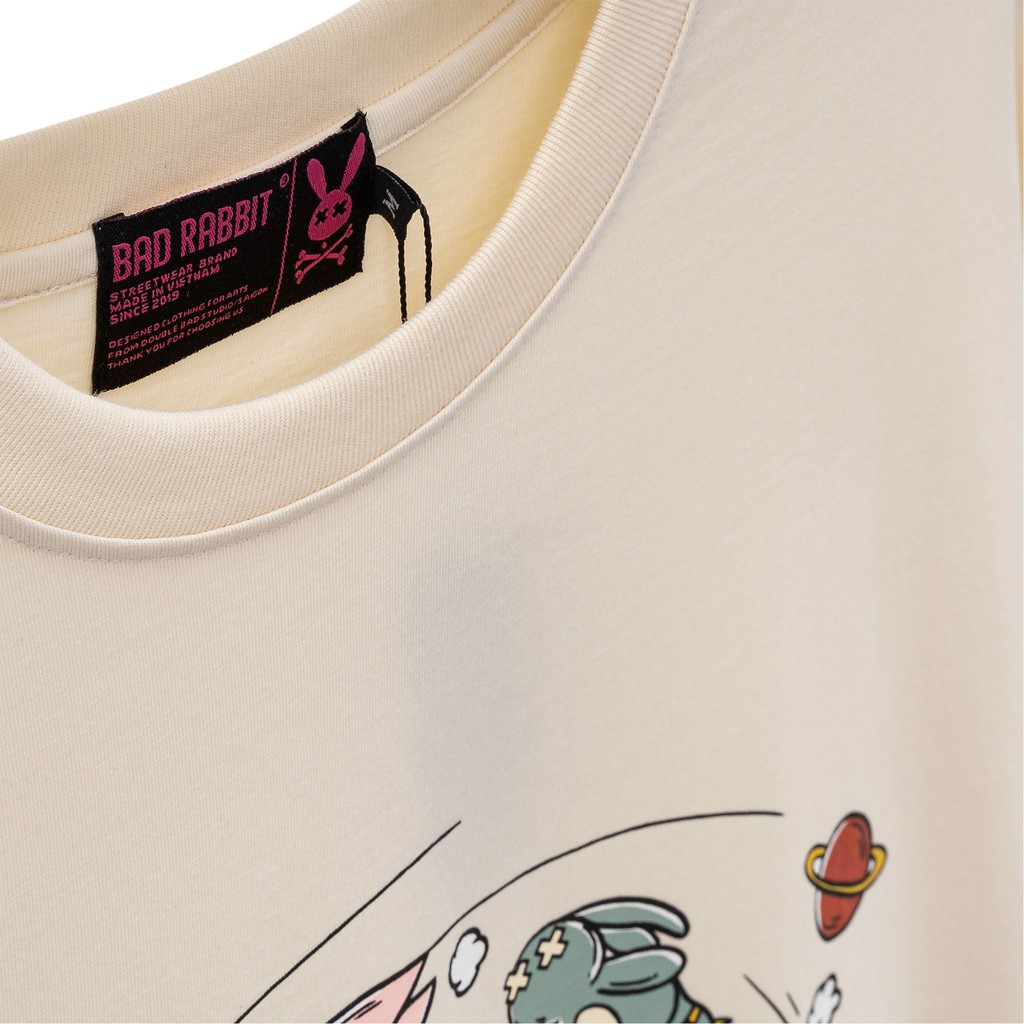 Áo Thun Unisex Bad Rabbit Rocket 100% Cotton - Local Brand Chính Hãng | BigBuy360 - bigbuy360.vn