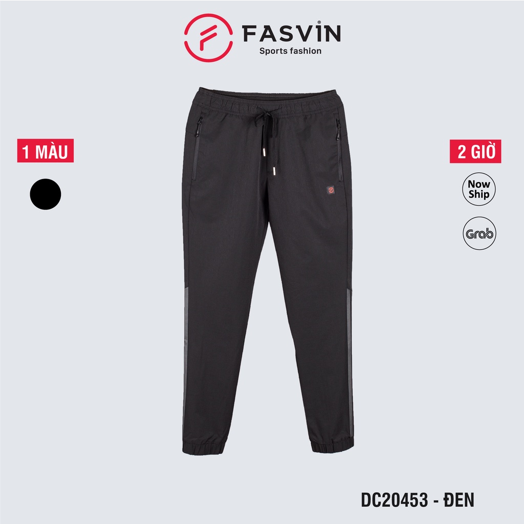 Quần thể thao nam Fasvin DC20453.HN vải gió chun 01 lớp dầy dặn co giãn thoải mái