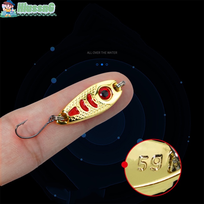 Mồi Câu Cá Giả 1.5g/2.5g/3.5g/5g Chuyên Nghiệp