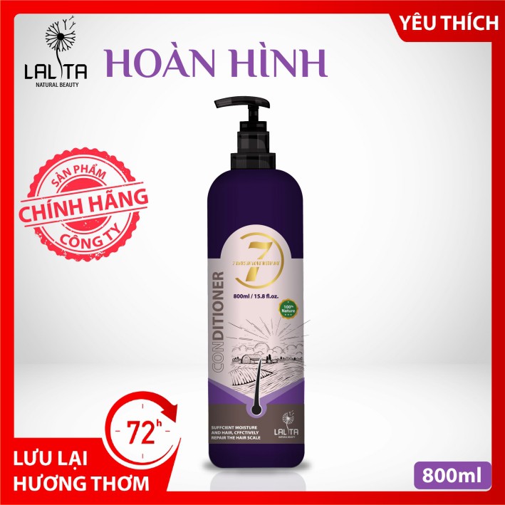 Bộ dầu gội xả collagen chính hãng Lalita,Dầu cặp siêu mềm mượt phục hồi tóc hư tổn hương nước hoa 750ml