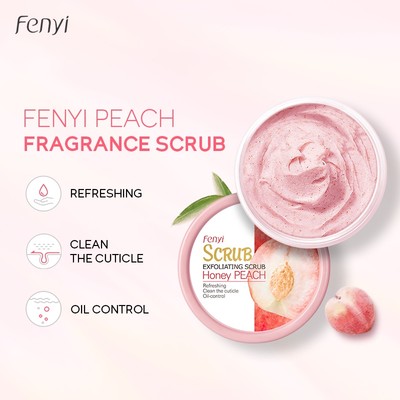Kem Tẩy Tế Bào Chết Toàn Thân Fenyi Chiết Xuất Từ Quả Đào 100g