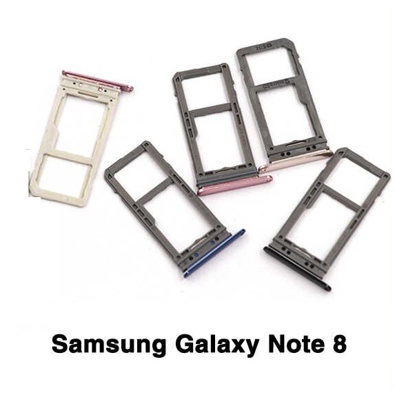 Khay sim thẻ nhớ Samsung Note 8 ( 2 sim )