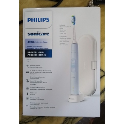 BÀN CHẢI ĐÁNH RĂNG ĐIỆN PHILIPS SONICARE 4700 PROTECTIVECLEAN HX6481 ( bảo hành 6 tháng )