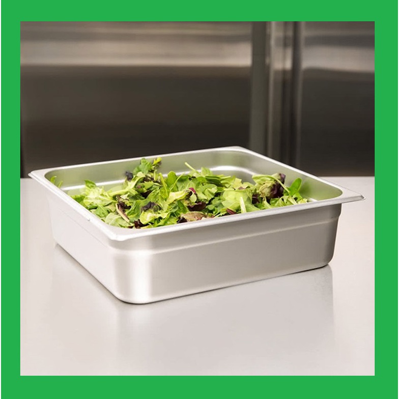 Khay Sâu Chữ Nhật Inox 304, Khay Nướng Bánh Nhiều Size - Hàng Cao Cấp