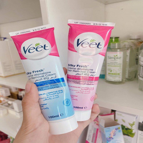 Kem tẩy lông VEET (100ml) [HÀNG CHUẨN 100%] Tẩy sạch lông_Thêm phần tự tin