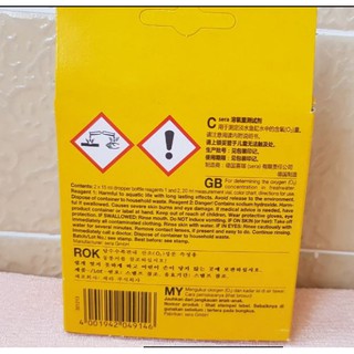 Test SERA đo oxy hòa tan của ĐỨC