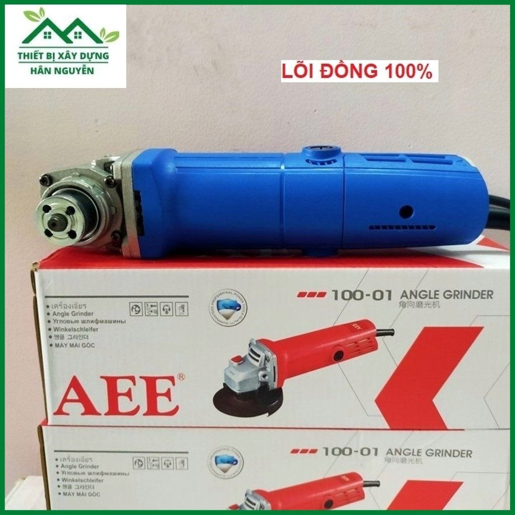 Máy cắt cầm tay AEE,công tắc đuôi,lưỡi cắt 100mm,chuyên cắt sắt,cắt gạch,cắt đá hoa cương,đánh bóng,cưa gỗ