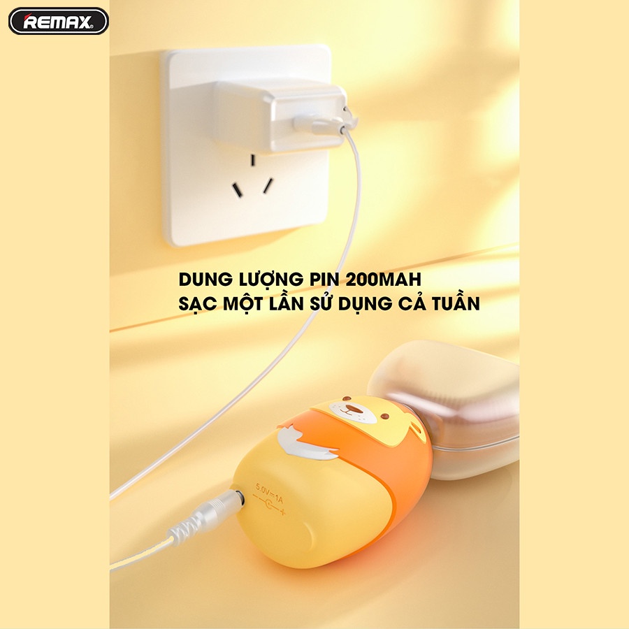 Bàn chải đánh răng điện chữ U cho bé WK WT-C02 Bản Tiếng Việt