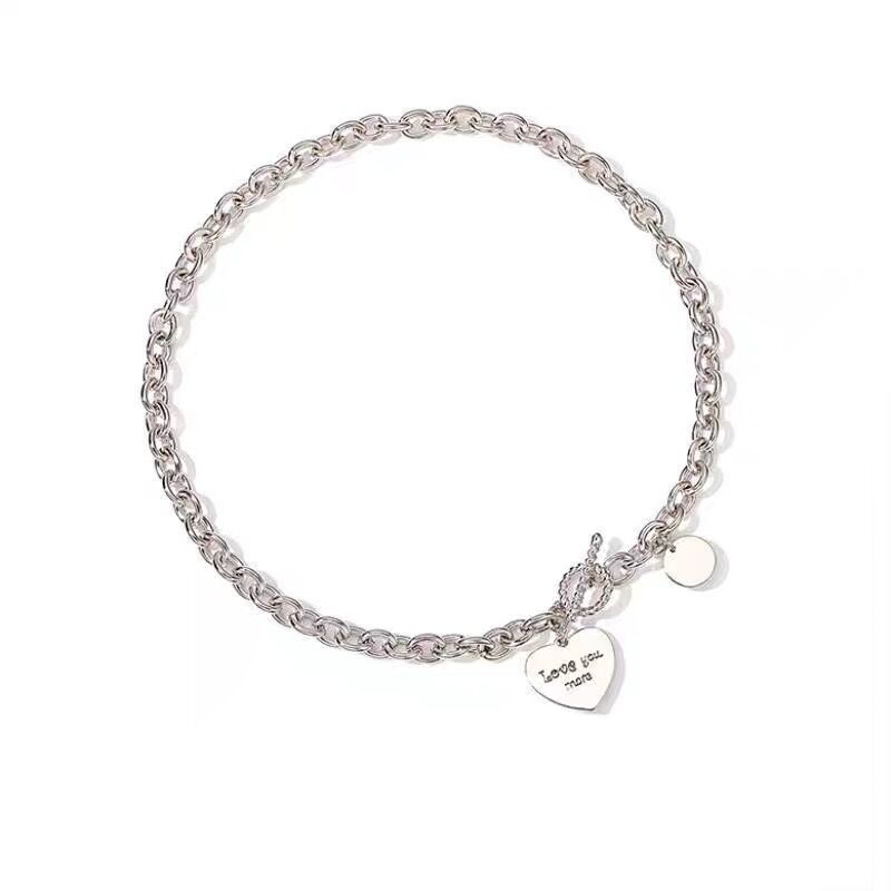 Vòng cổ Xích Kim Loại Dày Phong Cách Punk Âu Mỹ hip hop Thời Trang Cho Nữ