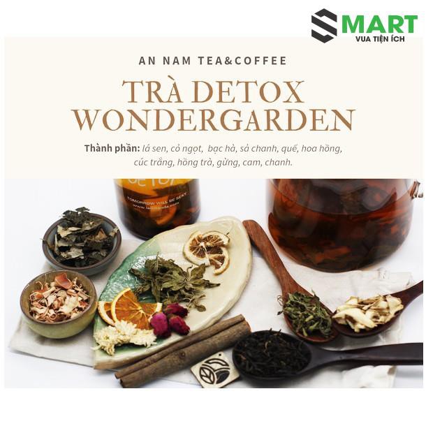 Trà Detox Wonder Garden - Túi Lọc Kim Tự Tháp 100% Thảo Dược Thiên Nhiên