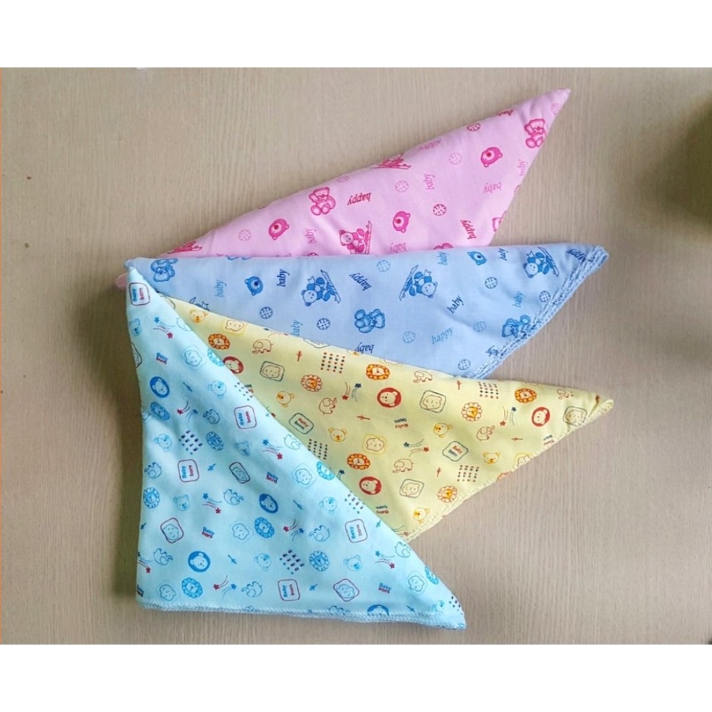 Tã Chéo Sơ Sinh Cotton Hình Dễ Thương Cho Bé Kích Thước