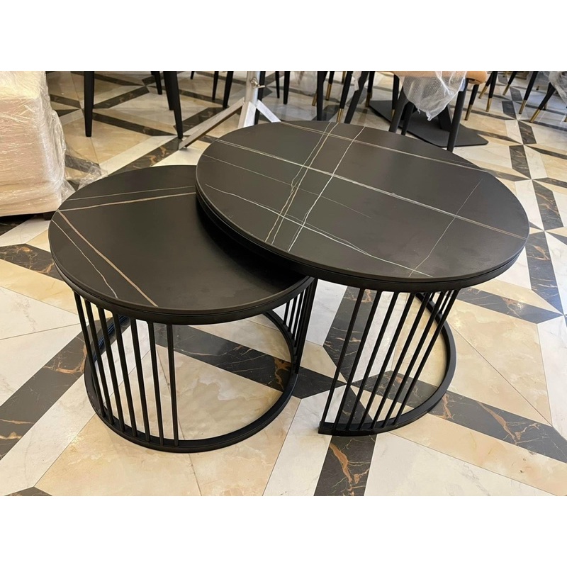 Bàn trà mặt đá ceramic nhập khẩu