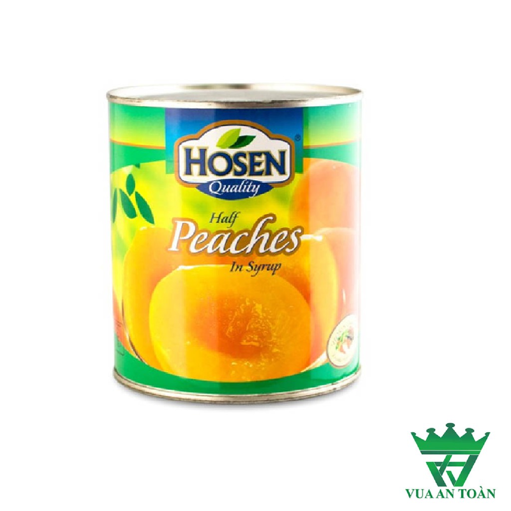 Đào Ngâm Hosen Hộp Lớn 825gr Vua An Toàn PP