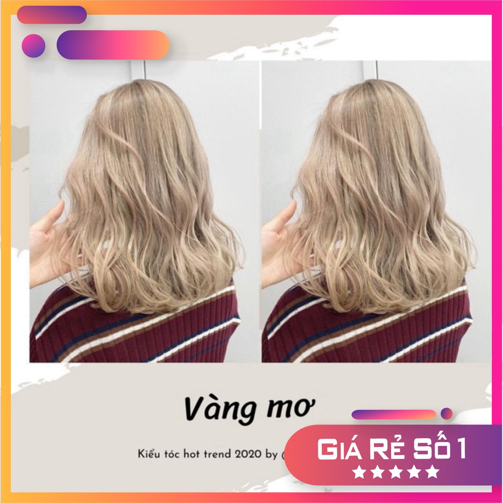 Thuốc nhuộm tóc Vàng mơ buddyhairs