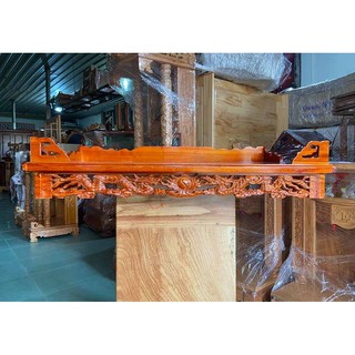 Bàn thờ treo tường chạm rồng 80CM