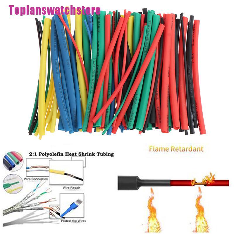 Set 100 ống co nhiệt nhiều kích cỡ