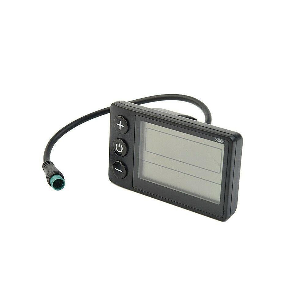 Màn Hình LCD 24 / 36 / 48V Cho Đồng Hồ Đo Tốc Độ Xe Đạp Điện S866