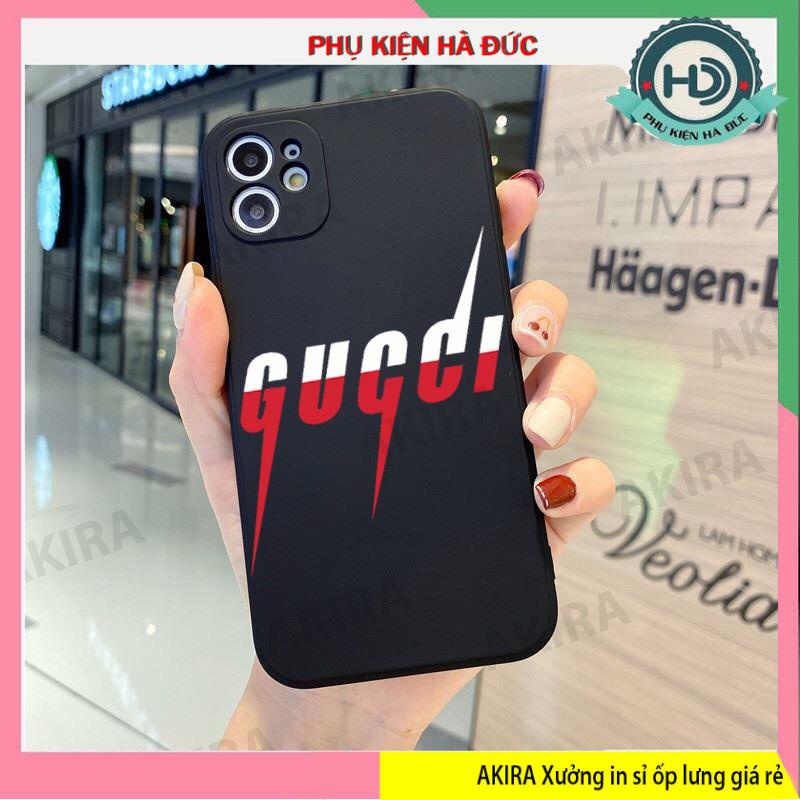 Ốp lưng gucci iphone 14/14Pro/14Plus/14Promax Gu.cci tia sét dẻo mềm vuông cạnh bảo vệ camera