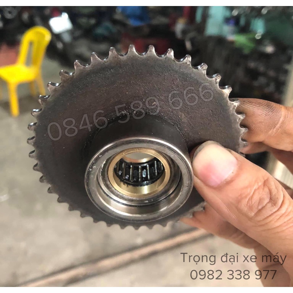 Chảy Nhớt Mâm Điện Xe Máy Combo 10 Bộ Bạc Đồng Đóng Đĩa Đề