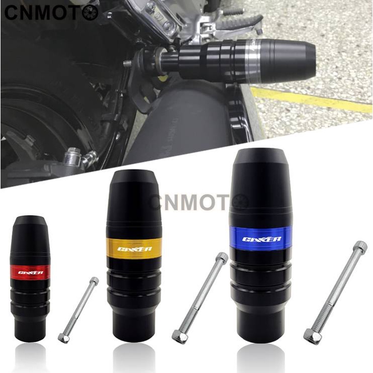 Dành Cho SUZUKI GIXXER 250 GIXXER FI GIXXER SF250 Tai Nạn Miếng Lót Ống Xả Bảo Vệ Thanh Trượt Khung 