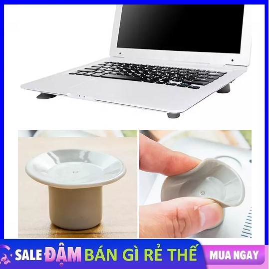 BỘ 4 NÚT KÊ CHỐNG NÓNG CHO LAPTOP