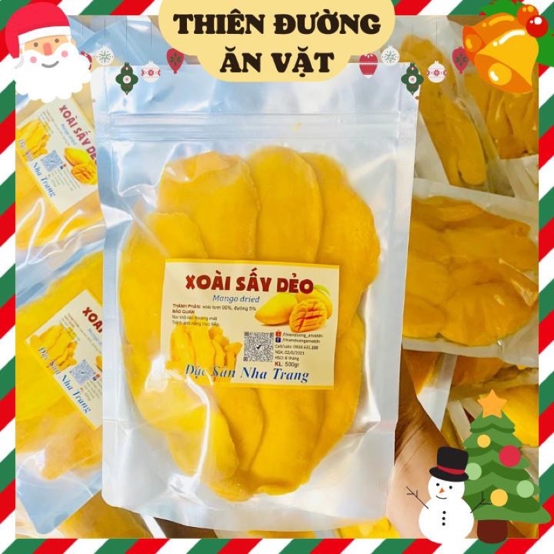 [ HCM ] xoài sấy dẻo Hũ 300gram Xoài ngon chua ngọt