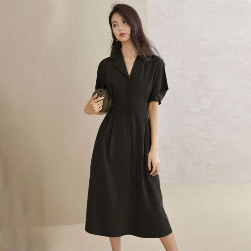 LYNO-ĐẦM SƠ MI CỔ VEST size S
