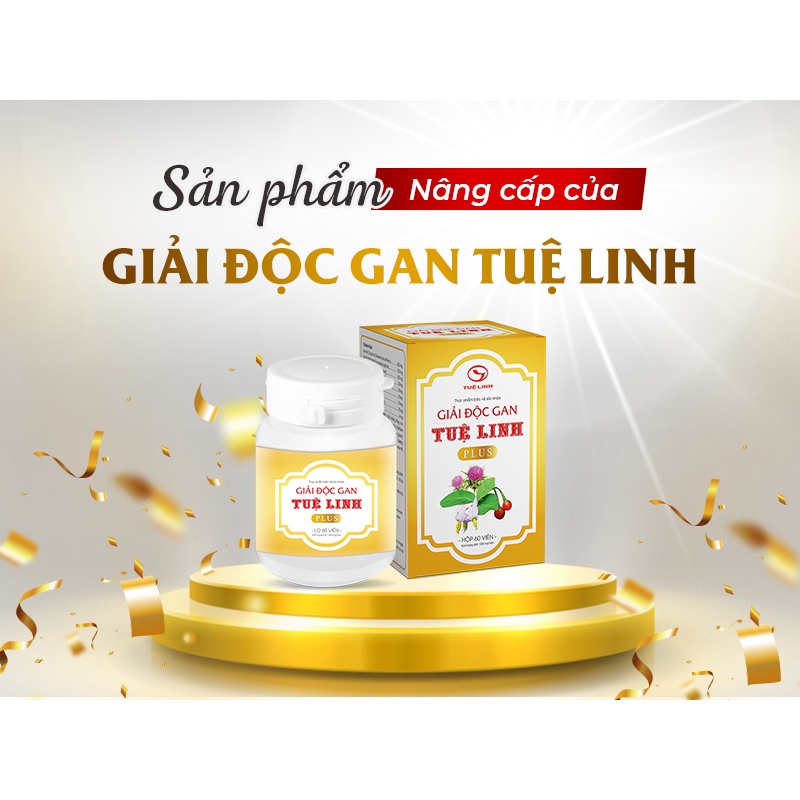 Giải Độc Gan Plus Tuệ Linh - Hỗ Trợ Giải Độc Gan, Giải Rượu, Viêm Gan B