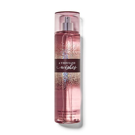 Xịt thơm cơ thể Body mist Bath & Body Works - A thousand Wishes