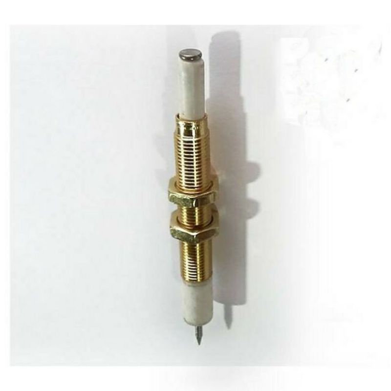 Kim sứ đánh lửa bếp ga âm đa năng dài 73mm,Ø7 ( có ốc định vị tùy chỉnh)