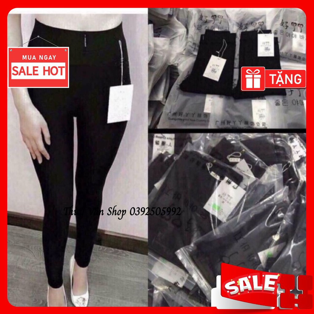 #699 Quần Legging umi hàn bigsize M-6XL Quảng Châu loại 1 chuẩn tag mác