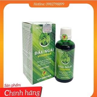 Tinh Dầu Ngải VICTOPHAR giảm đau nhức xương khớp ( Dạng Xoa 50ml)