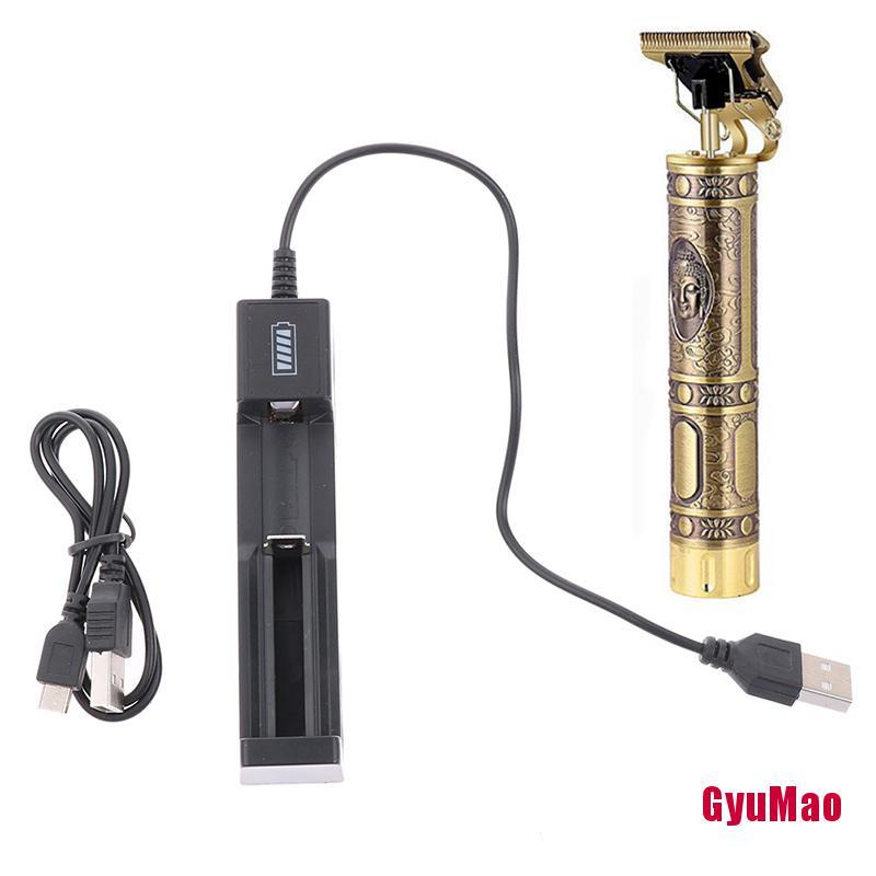 Tông Đơ Cắt Tóc T9 Không Dây Sạc USB Tiện Dụng