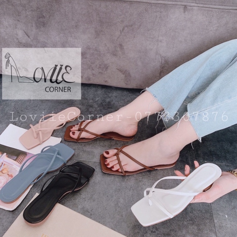 (Hàng Kho)  DÉP NỮ LOVIIECORNER D210101