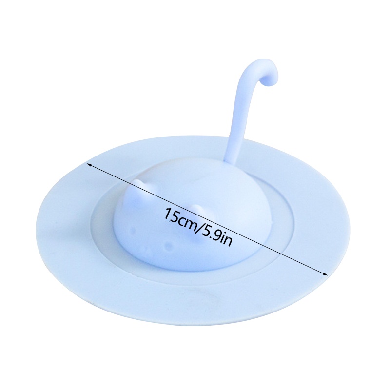 Miếng Chặn Cống Thoát Nước Bằng Cao Su Hình Hoạt Hình Có Tay Cầm Cho Phòng Tắm / Nhà Bếp