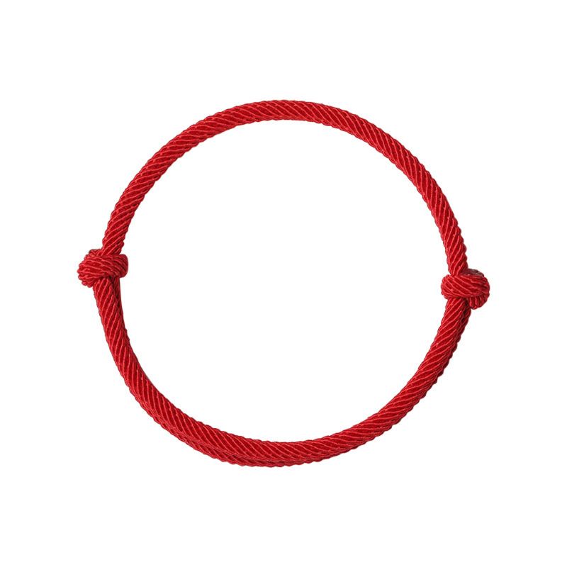 Bộ 2 Vòng Tay Bện Dây Đỏ May Mắn Có Thể Điều Chỉnh Kabbalah Cho Nam Nữ