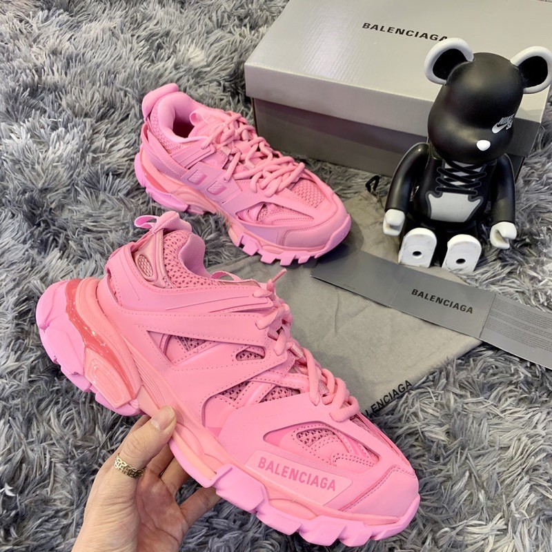 Giầy tăng chiều cao Nư balen Track pink siêu x cấp