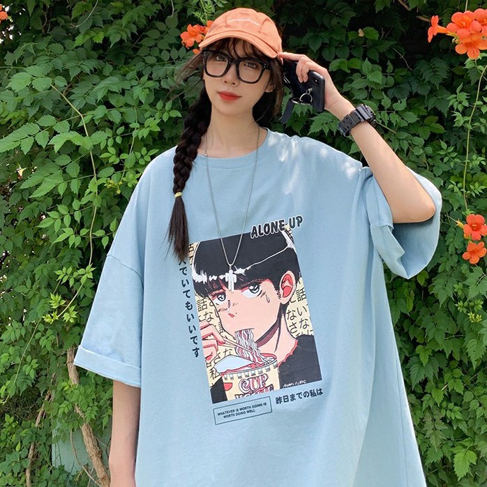 Áo Phông 3158 Nam Nữ, Áo Thun Tay Lỡ Oversize From Rộng Chất Coton in hình THE BAND