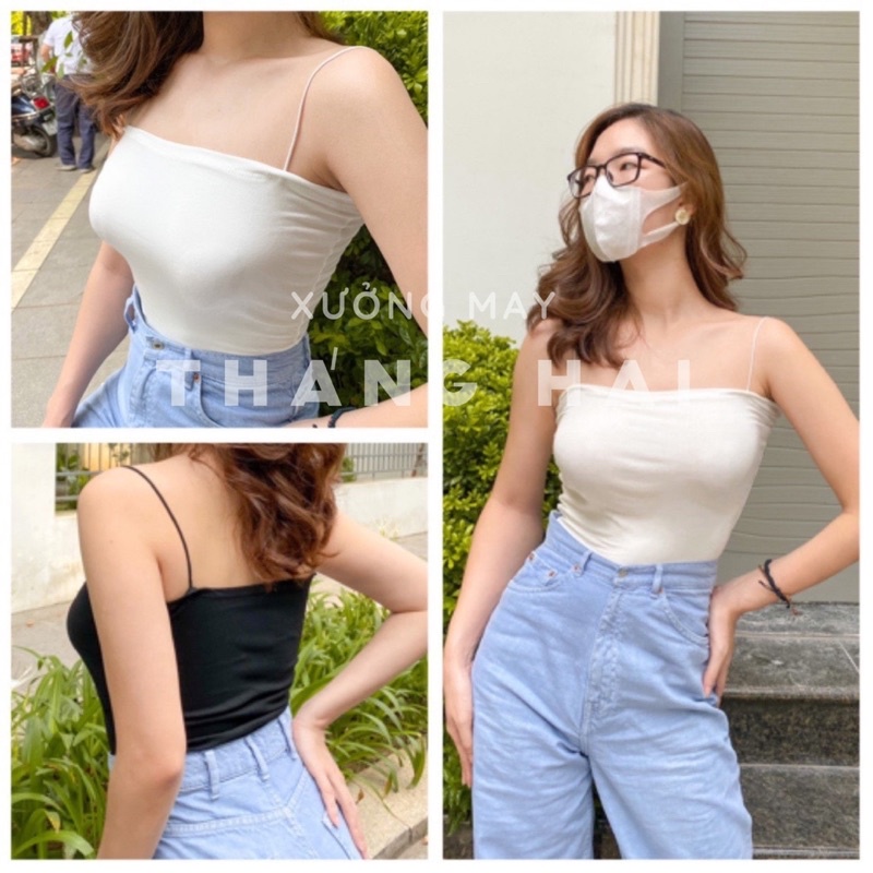 Áo 2 Dây Bún Xuất Dư Chất Dày Dặn Siêu Đẹp [Ảnh/Video thật] | BigBuy360 - bigbuy360.vn