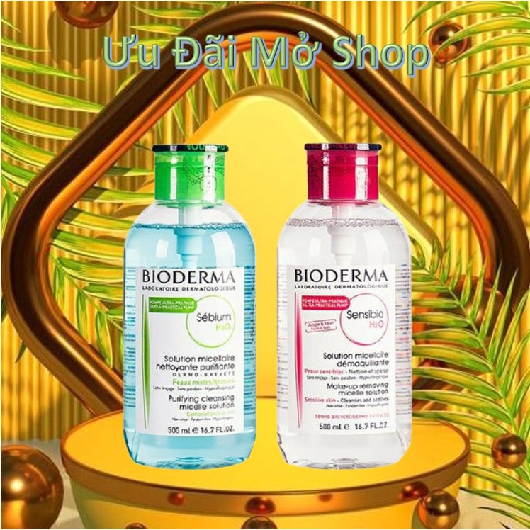 Nước Tây Trang Bioderma 500ml chuẩn chính hãng -MTR