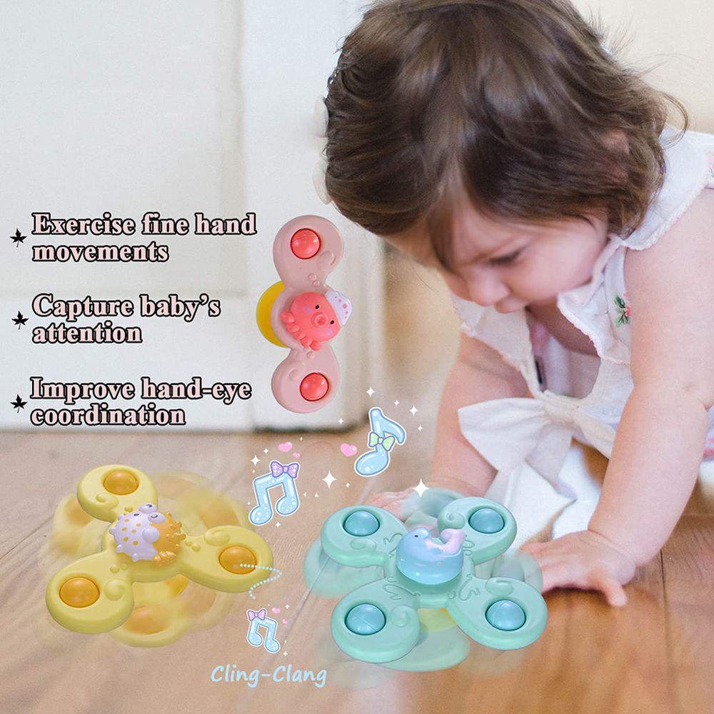 Con Quay Đồ Chơi Spinner 1 Bộ Montessori Dễ Thương Cho Trẻ Em - 1 Bộ