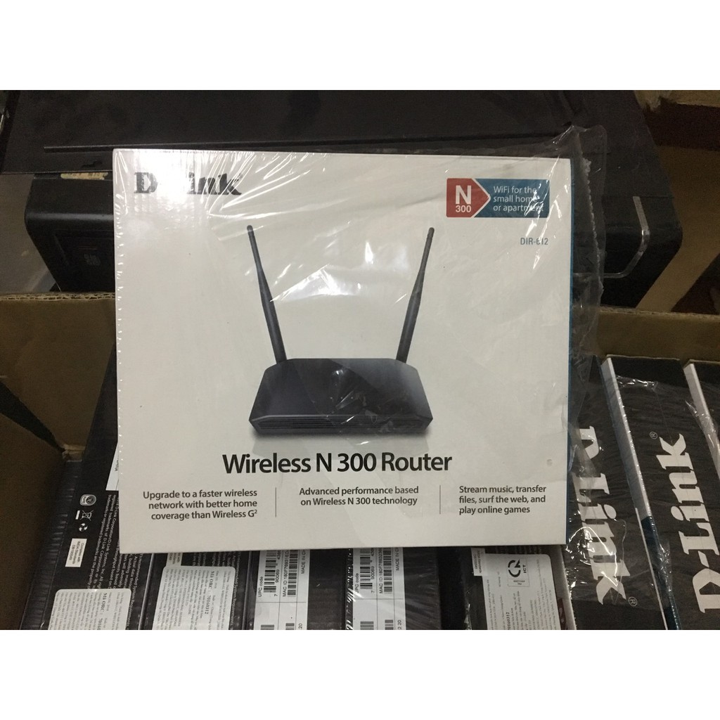 Bộ phát sóng Wifi D-link DIR 612 chuẩn băng thông 300mbps dlink 612 20