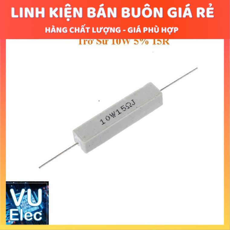 Trở Sứ 10W 5% Các Giá Trị ( Trở công suất)