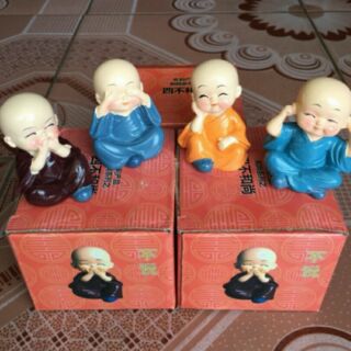 Bộ tượng bốn điều không tặng kèm ô gặp nước nở hoa