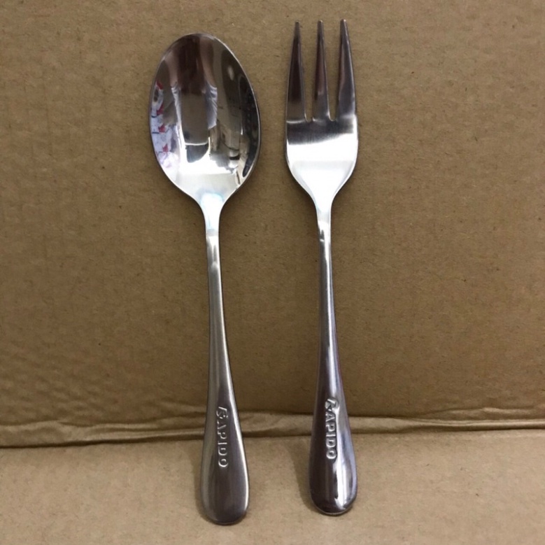 Bộ thìa dĩa inox cao cấp Thiên Nga sang trọng bàn tiệc - Chính hãng Rapido