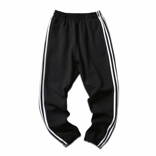 QUẦN JOGGER 3 SỌC TRẮNG ĐỎ 2023